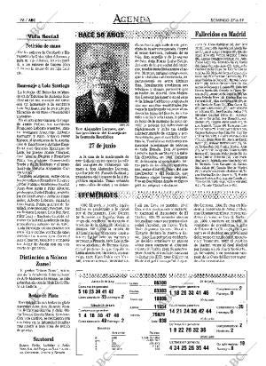 ABC MADRID 27-06-1999 página 76