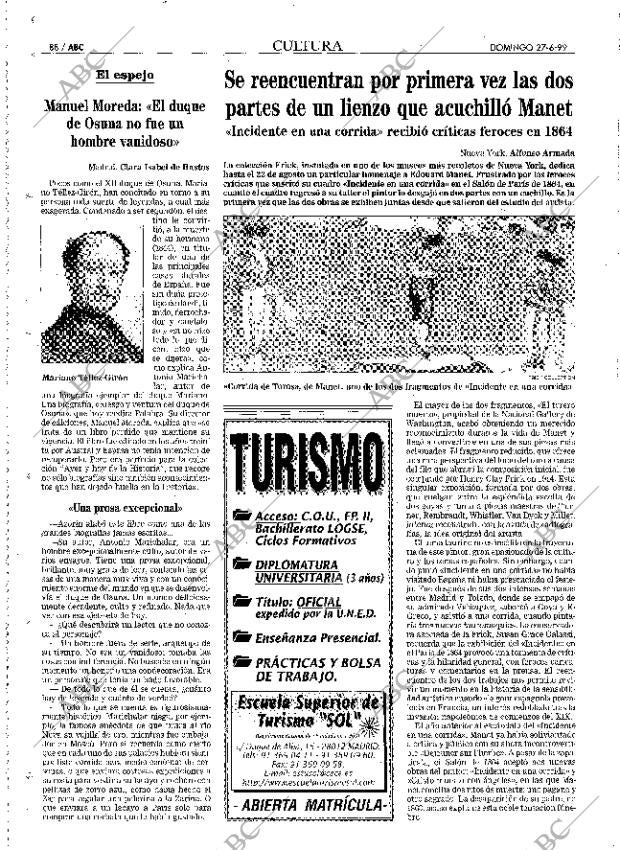 ABC MADRID 27-06-1999 página 88