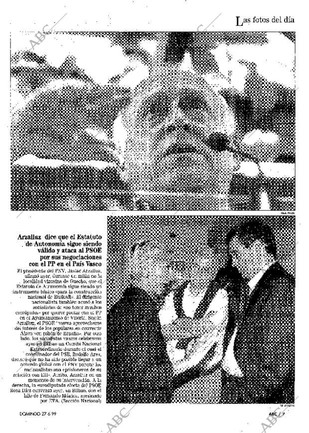 ABC MADRID 27-06-1999 página 9