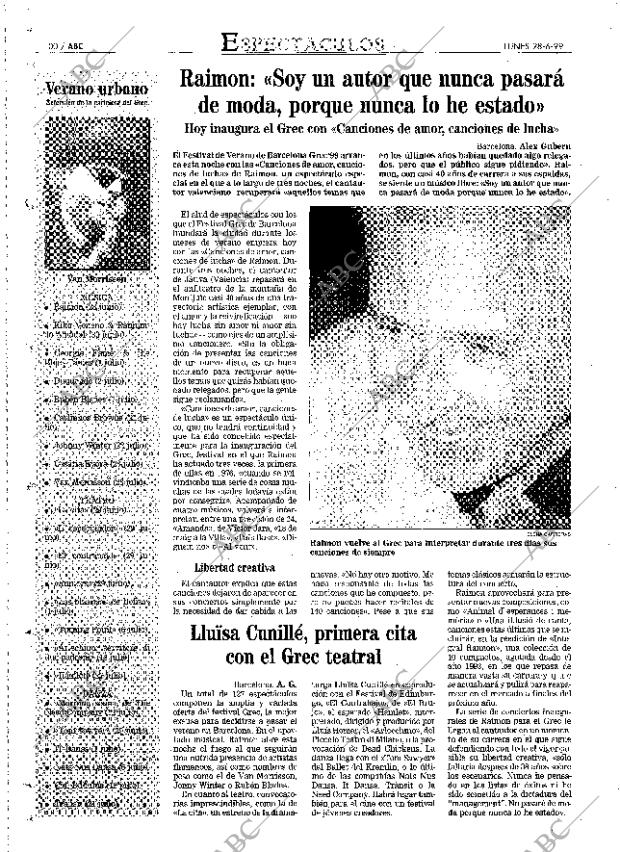 ABC MADRID 28-06-1999 página 100