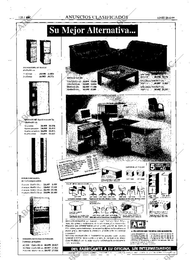 ABC MADRID 28-06-1999 página 130