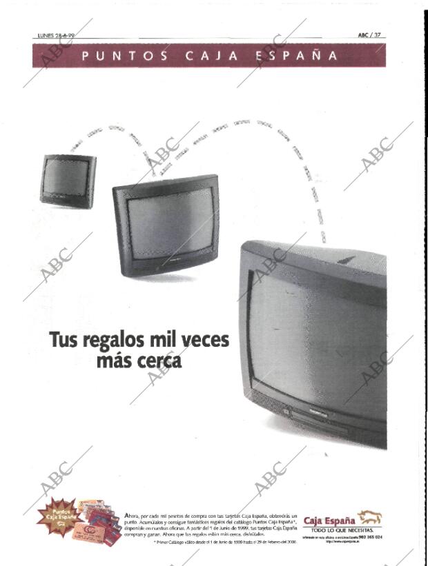 ABC MADRID 28-06-1999 página 37