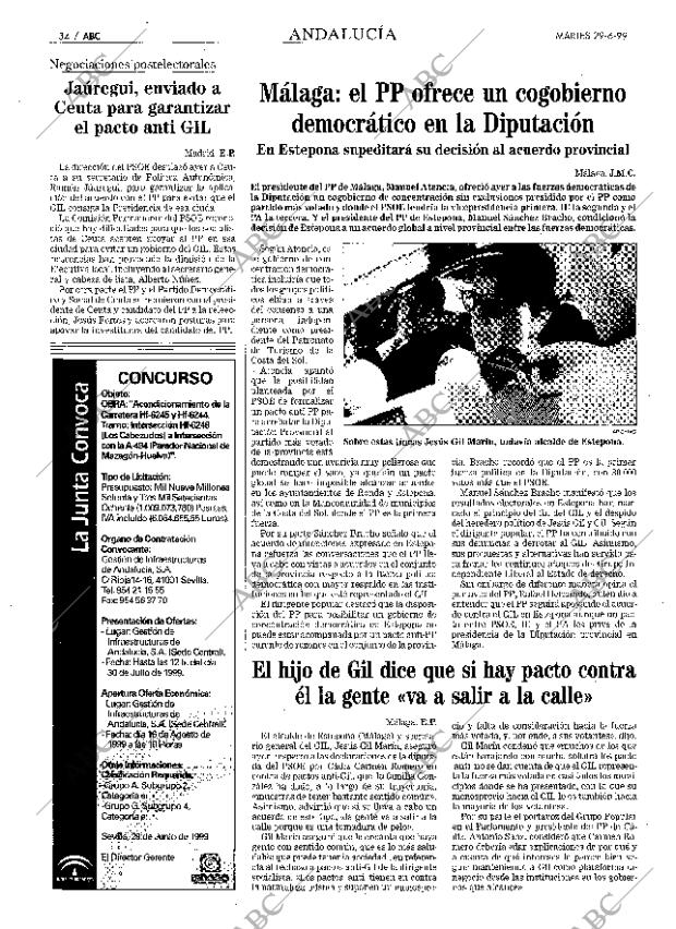 ABC SEVILLA 29-06-1999 página 34