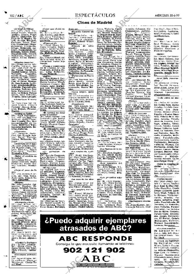 ABC MADRID 30-06-1999 página 102