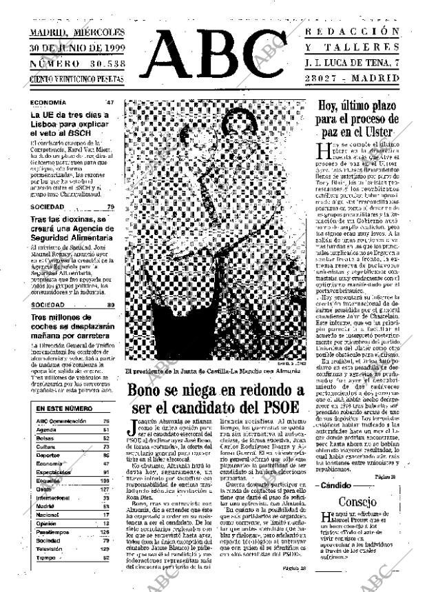 ABC MADRID 30-06-1999 página 11