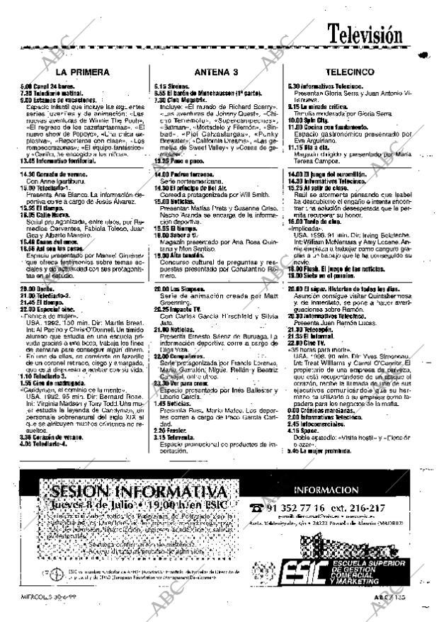 ABC MADRID 30-06-1999 página 135