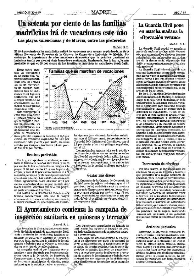 ABC MADRID 30-06-1999 página 69