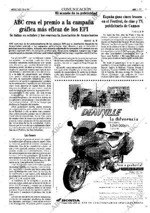 ABC MADRID 30-06-1999 página 77