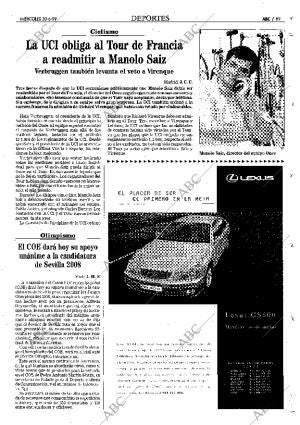 ABC MADRID 30-06-1999 página 89