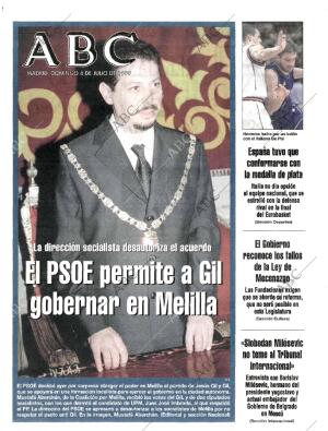 ABC MADRID 04-07-1999 página 1