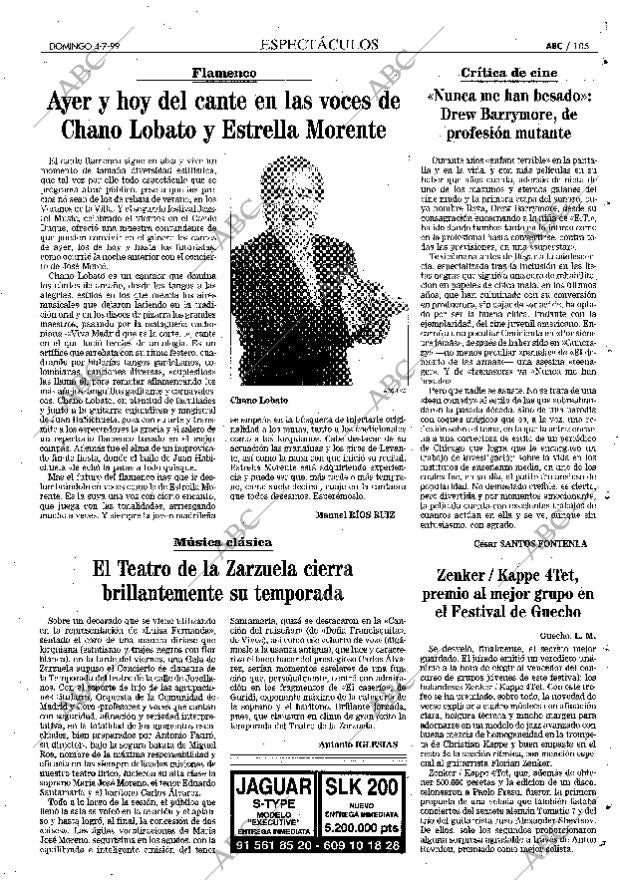 ABC MADRID 04-07-1999 página 105