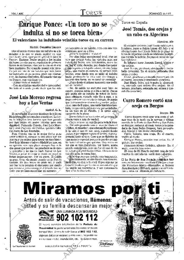 ABC MADRID 04-07-1999 página 106