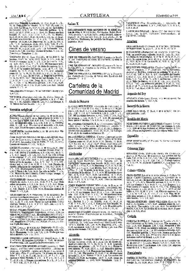 ABC MADRID 04-07-1999 página 114