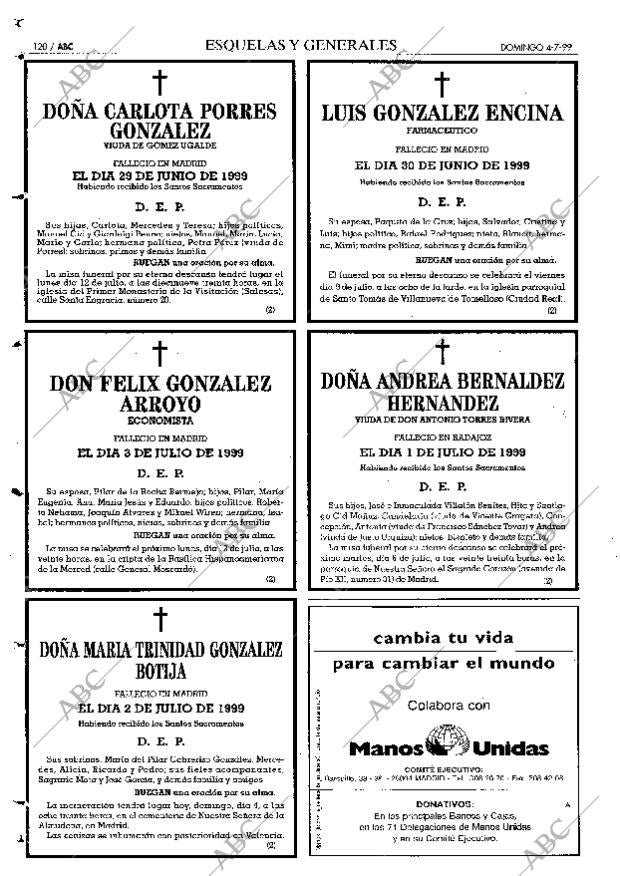 ABC MADRID 04-07-1999 página 120