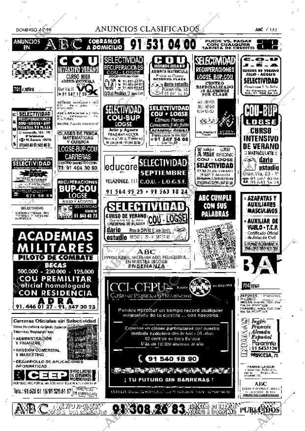ABC MADRID 04-07-1999 página 143