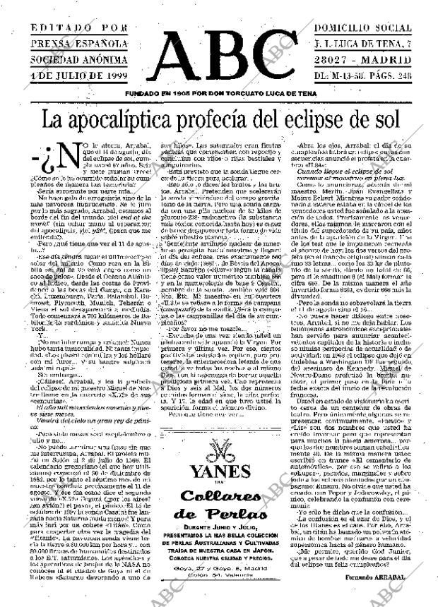 ABC MADRID 04-07-1999 página 3