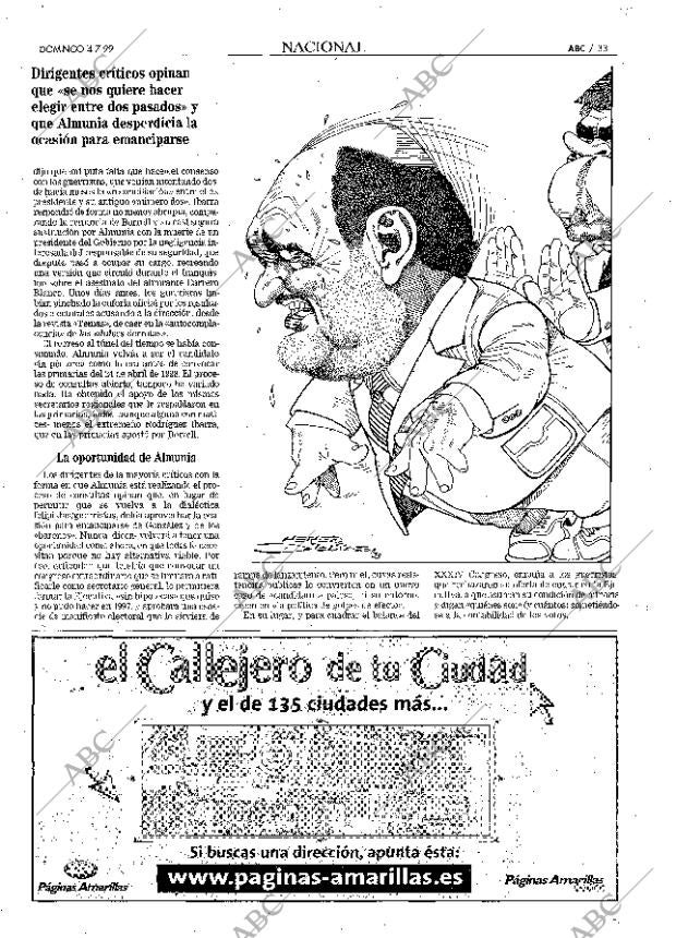 ABC MADRID 04-07-1999 página 33