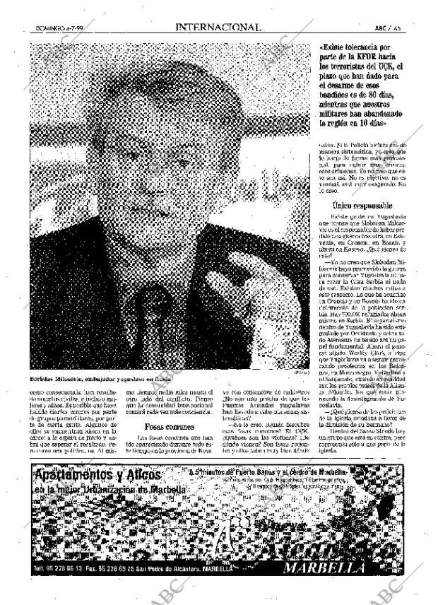 ABC MADRID 04-07-1999 página 45