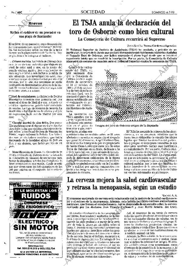 ABC MADRID 04-07-1999 página 94