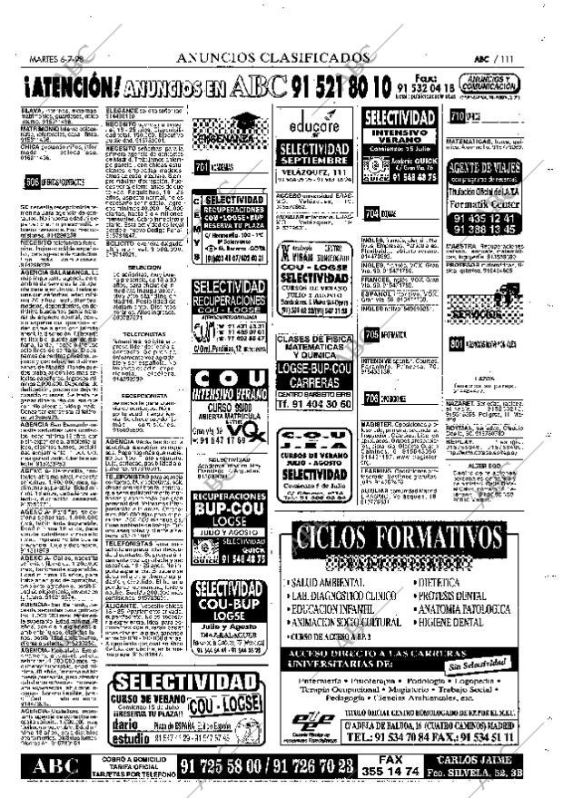 ABC MADRID 06-07-1999 página 111