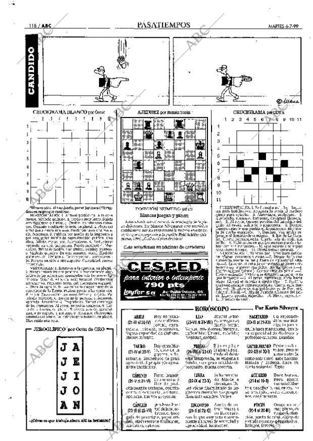 ABC MADRID 06-07-1999 página 118