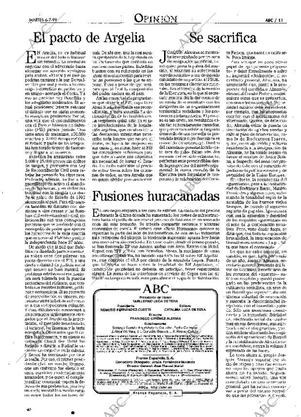 ABC MADRID 06-07-1999 página 15