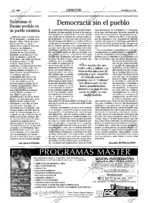 ABC MADRID 06-07-1999 página 18