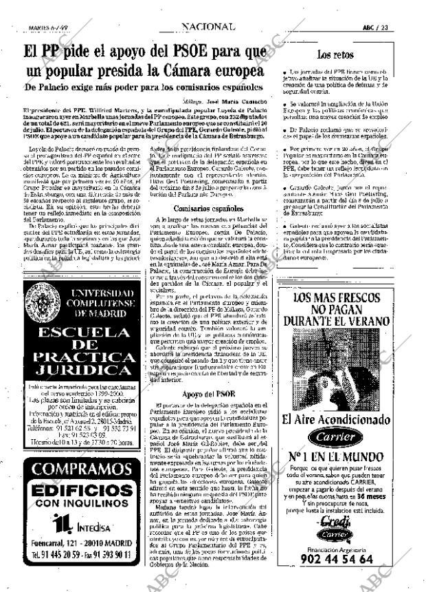 ABC MADRID 06-07-1999 página 23