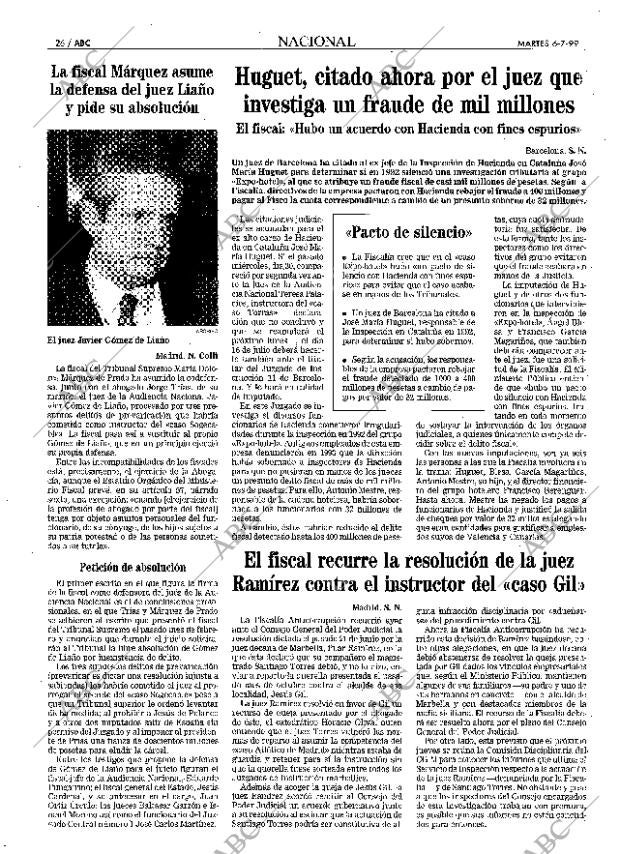 ABC MADRID 06-07-1999 página 26