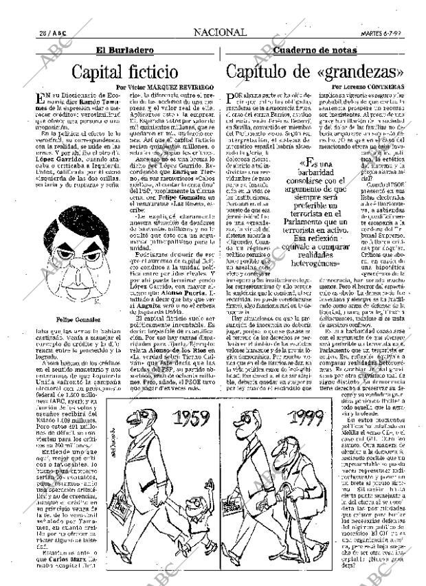 ABC MADRID 06-07-1999 página 28