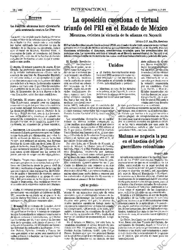 ABC MADRID 06-07-1999 página 38