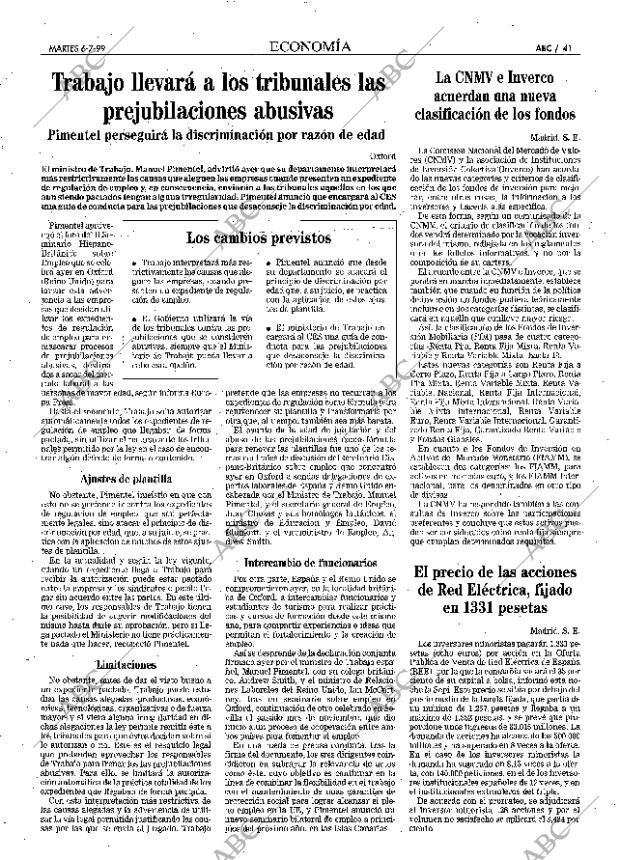 ABC MADRID 06-07-1999 página 41