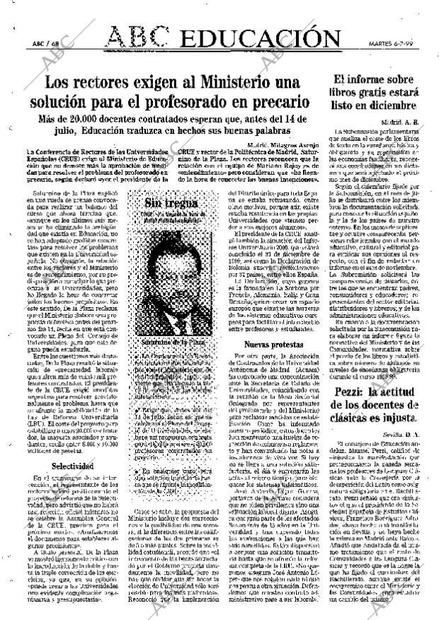 ABC MADRID 06-07-1999 página 68