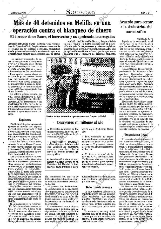 ABC MADRID 06-07-1999 página 71