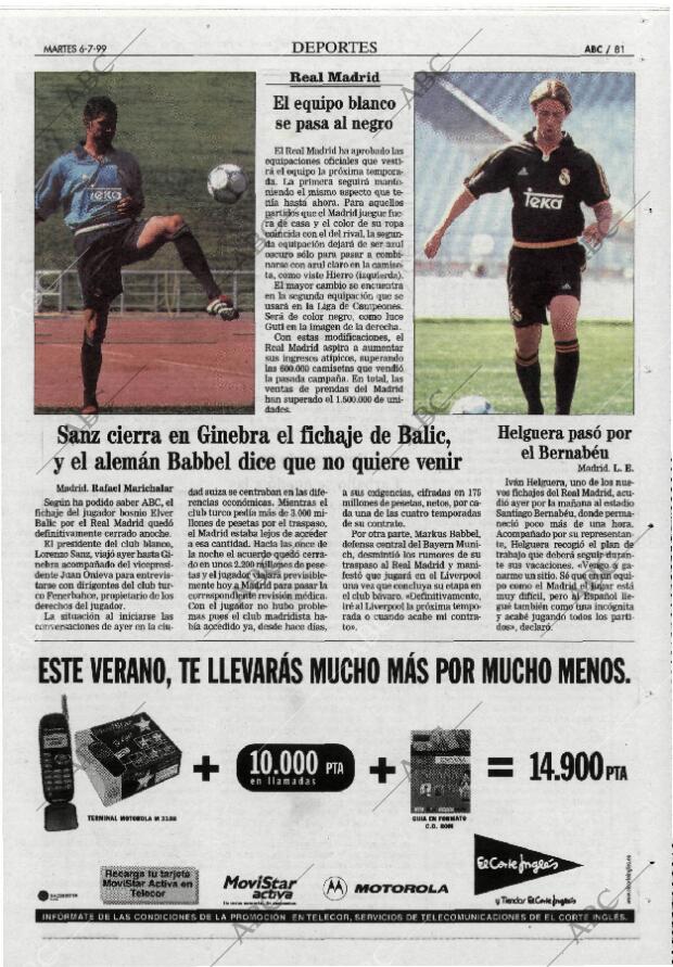 ABC MADRID 06-07-1999 página 81