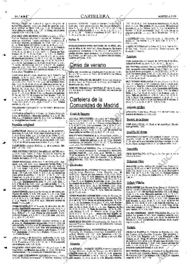 ABC MADRID 06-07-1999 página 94