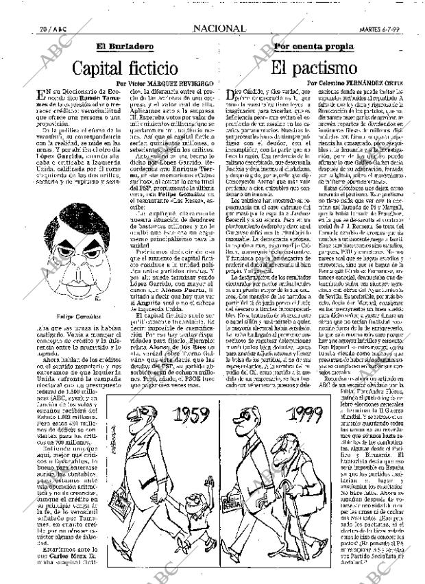 ABC SEVILLA 06-07-1999 página 20
