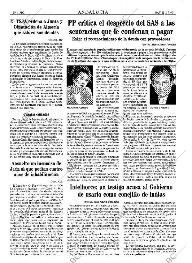 ABC SEVILLA 06-07-1999 página 28