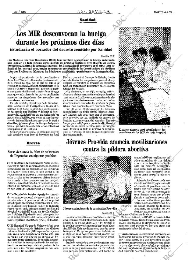 ABC SEVILLA 06-07-1999 página 50