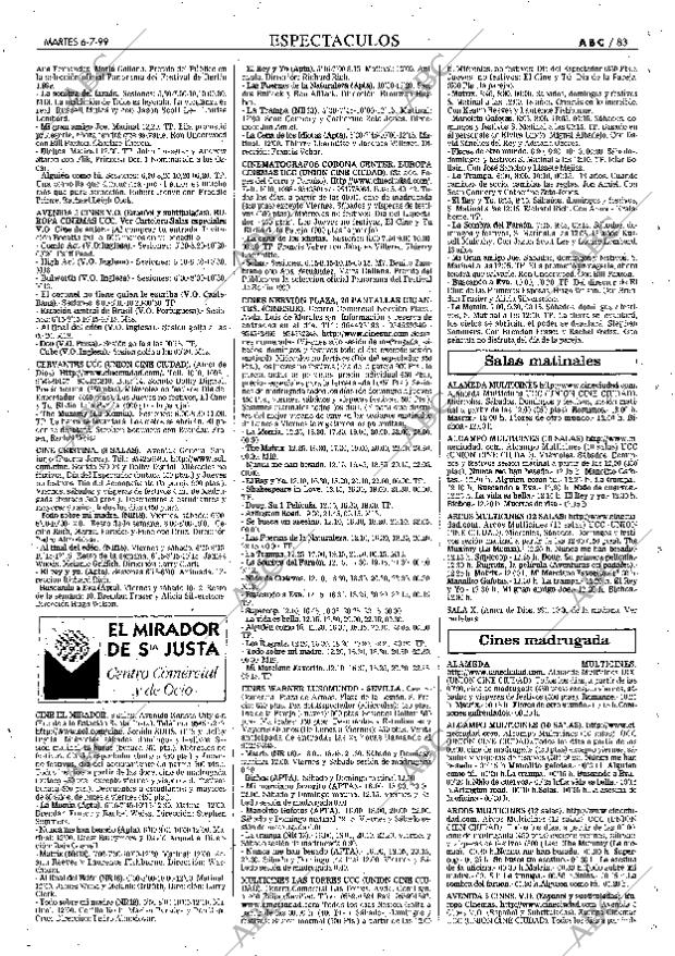 ABC SEVILLA 06-07-1999 página 83