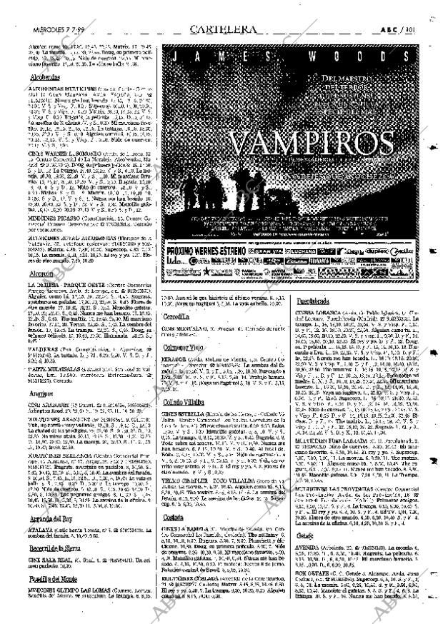 ABC MADRID 07-07-1999 página 101
