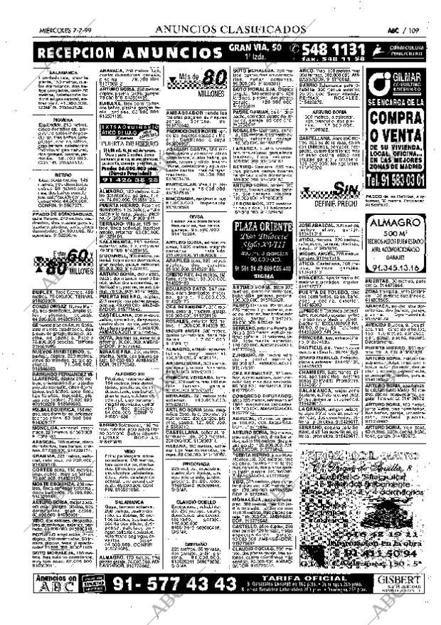 ABC MADRID 07-07-1999 página 109
