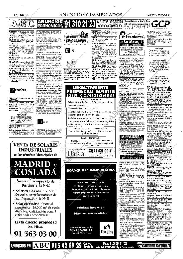 ABC MADRID 07-07-1999 página 112