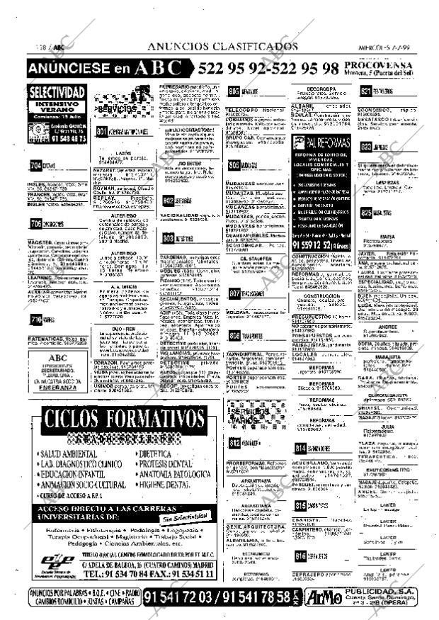 ABC MADRID 07-07-1999 página 118