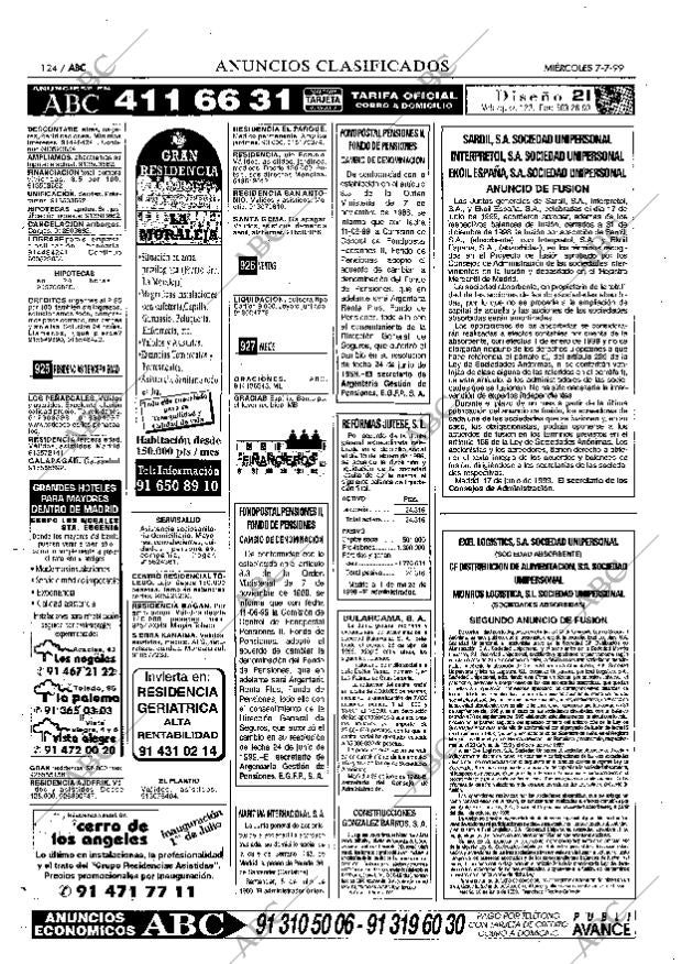 ABC MADRID 07-07-1999 página 124