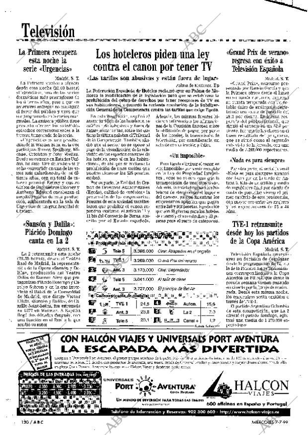 ABC MADRID 07-07-1999 página 130