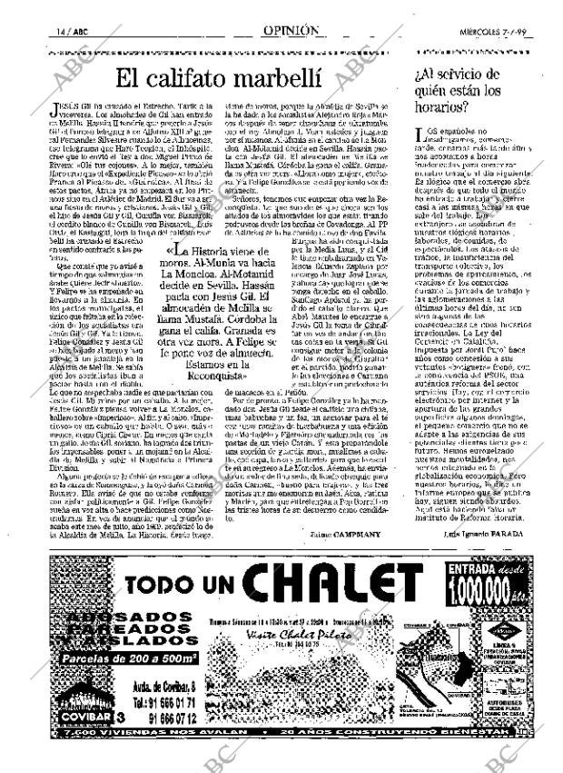 ABC MADRID 07-07-1999 página 14