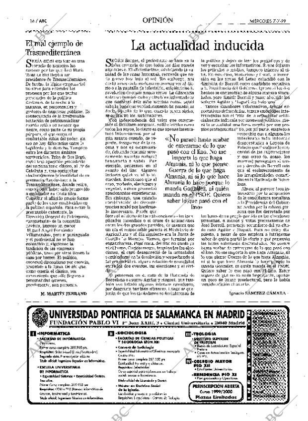ABC MADRID 07-07-1999 página 16