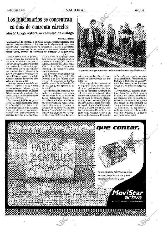 ABC MADRID 07-07-1999 página 23