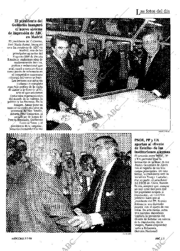 ABC MADRID 07-07-1999 página 5